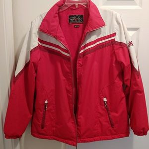 ZeroXposur Vtg 90's Red and White Winter Jacket